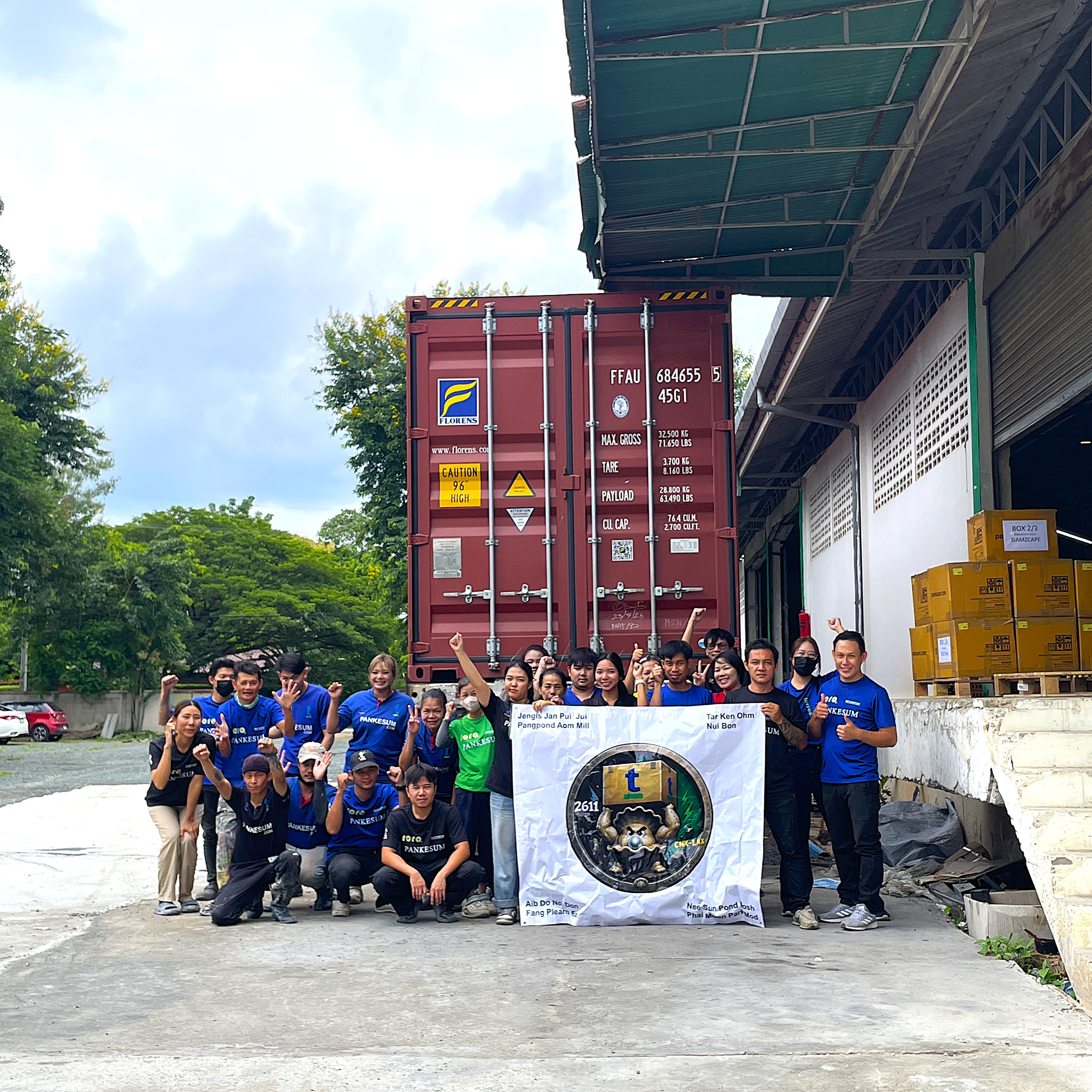 Pankesum and Terrestrial team in Thailand